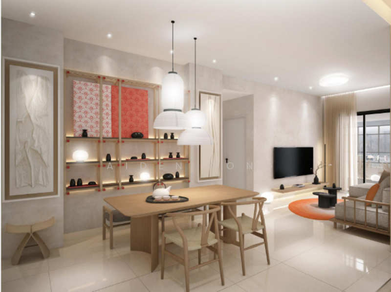 RV2 Residence (Riverville Residences 2) untuk Untuk Dijual - RM 450,000, Mac 2026 - Living Room - PropertyGuru.com.my