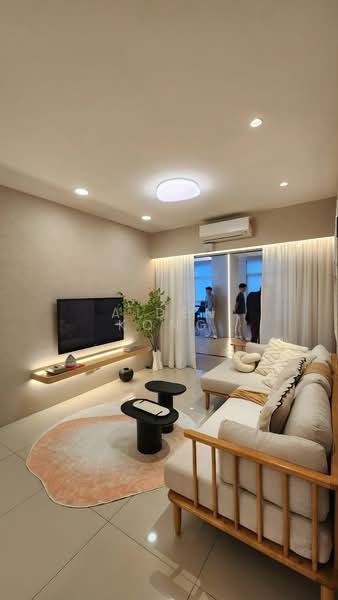 Kondominium untuk Dijual di RV2 Residence (Riverville Residences 2) - Aiden Kong - Living Room - PropertyGuru.com.my