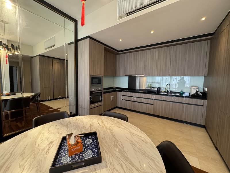 Service Residence for Sale at Straits Residences - Huck Cheng Yeoh - Kitchen - PropertyGuru.com.my