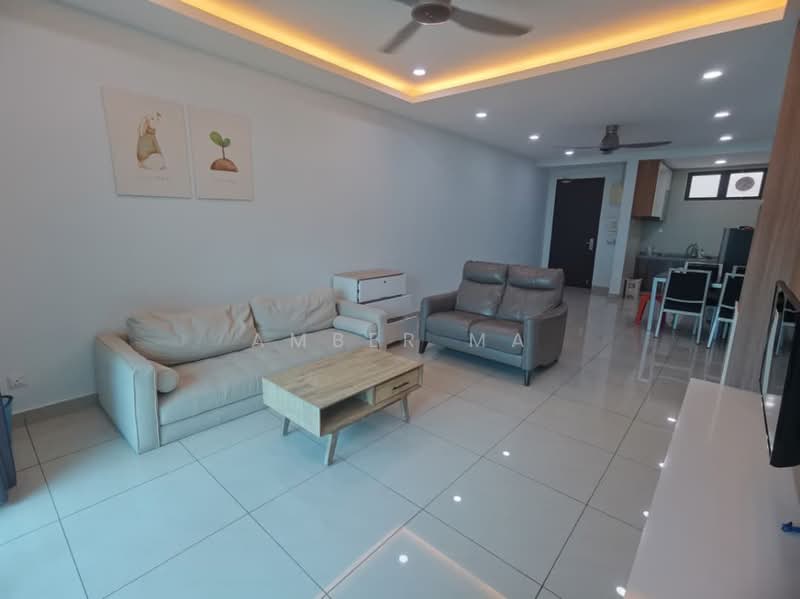 Service Residence for Sale at D'Secret Garden (Pangsapuri Kempas Indah) - Amber Ma - Living Room - PropertyGuru.com.my
