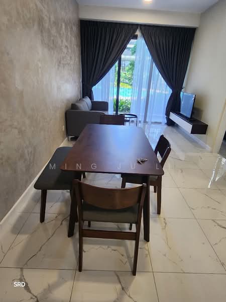 Service Residence for Rent at Cubic Botanical - Ming Ju Li - Living Room - PropertyGuru.com.my