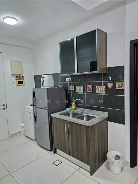 Service Residence for Rent at D'Inspire Residence (Inspira Bestari) - Ethan How - Kitchen - PropertyGuru.com.my