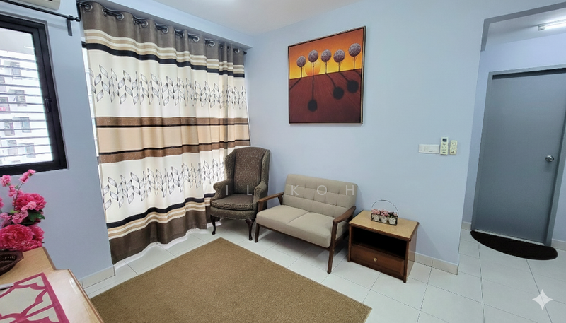 Service Residence for Rent at Tiara Imperio Residence - Wil Koh - Living Room - PropertyGuru.com.my