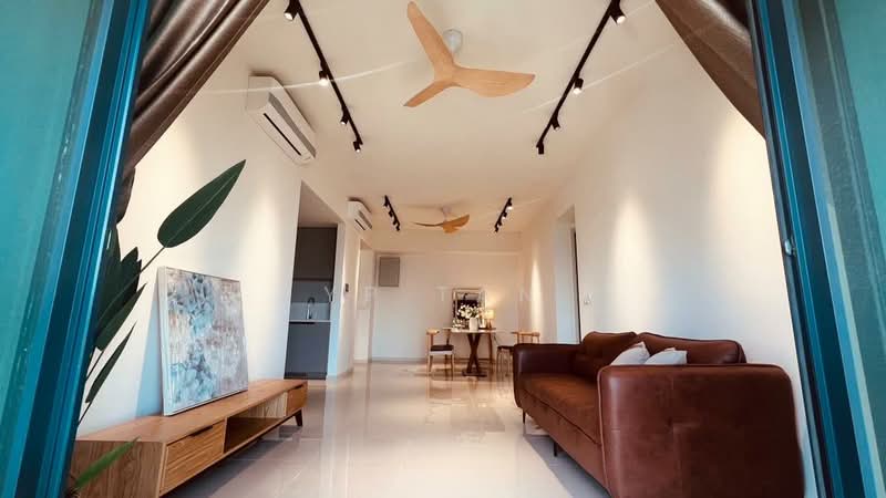 Service Residence for Rent at Residensi Solaris Parq - YP Tan - Living Room - PropertyGuru.com.my