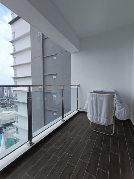 TriTower Residence @ Johor Bahru Sentral untuk Untuk Disewa - RM 3,300 /bulan, Mac 2026 - Balcony - PropertyGuru.com.my