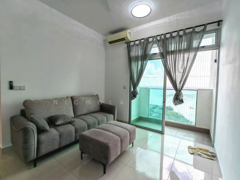 Service Residence for Rent at Meridin Bayvue Serviced Apartment - Nicholas Low - Living Room - PropertyGuru.com.my