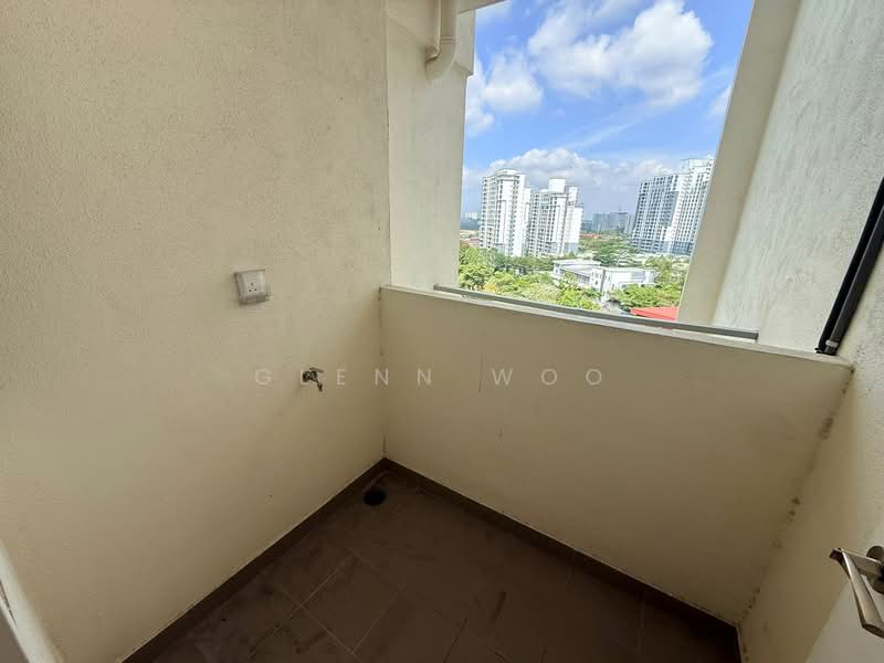 Apartment for Rent at Permas Ville Apartment - Glenn Woo - Balcony - PropertyGuru.com.my