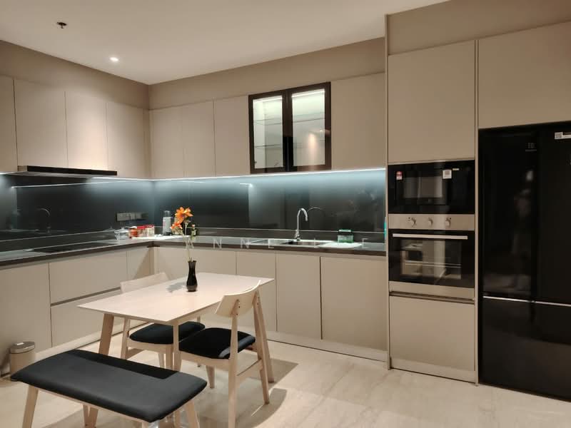 Service Residence for Rent at Marriott Residence @ Gurney - Anne Lee - Kitchen - PropertyGuru.com.my