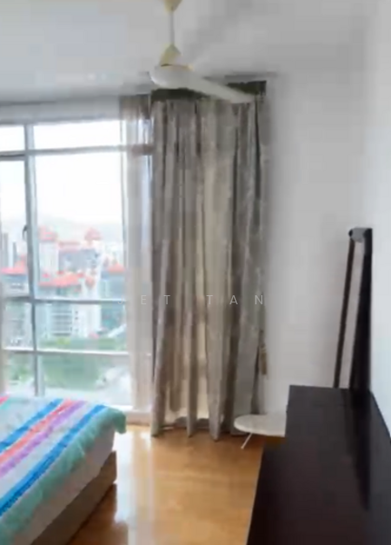 Servis Apartment untuk Disewa di Solaris Dutamas - Jet Tan - Bedroom - PropertyGuru.com.my
