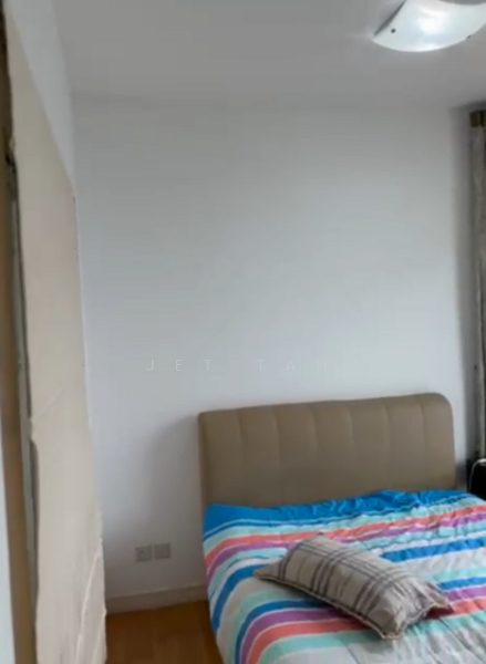 Servis Apartment untuk Disewa di Solaris Dutamas - Jet Tan - Bedroom - PropertyGuru.com.my