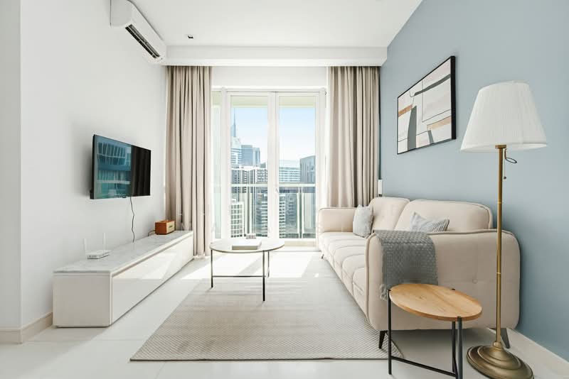 Condominium for Rent at Marc Residence - Blueground Malaysia - Living Room - PropertyGuru.com.my