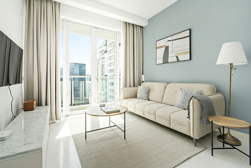Condominium for Rent at Marc Residence - Blueground Malaysia - Living Room - PropertyGuru.com.my