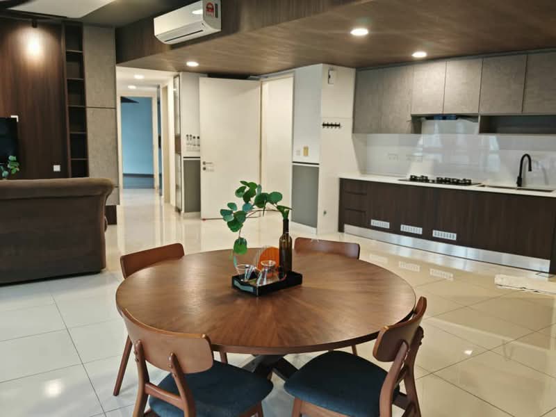 Service Residence for Sale at Paisley @ Tropicana Metropark - Jet Tan - Living Room - PropertyGuru.com.my