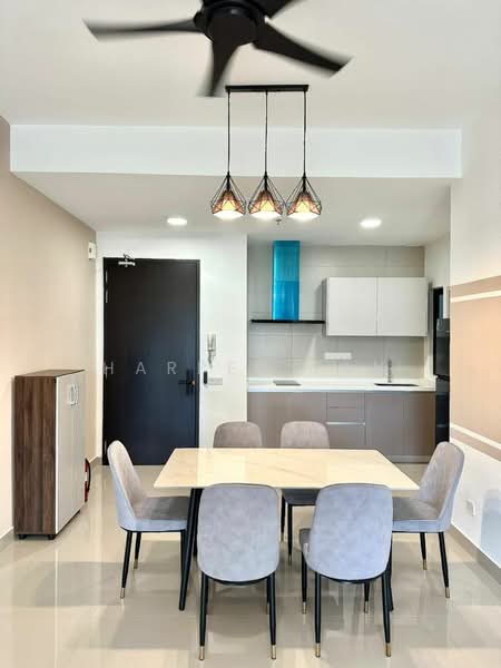Service Residence for Rent at Residensi Ava @ Kiara Bay - Harper Tan - Dining Room - PropertyGuru.com.my