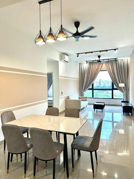 Service Residence for Rent at Residensi Ava @ Kiara Bay - Harper Tan - Living Room - PropertyGuru.com.my