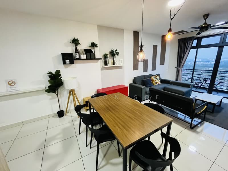 Residences @ 1 Tebrau untuk Untuk Disewa - RM 2,800 /bulan, Mac 2026 - Living Room - PropertyGuru.com.my
