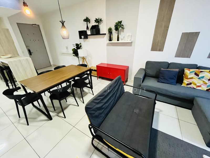 Residences @ 1 Tebrau untuk Untuk Disewa - RM 2,800 /bulan, Mac 2026 - Living Room - PropertyGuru.com.my