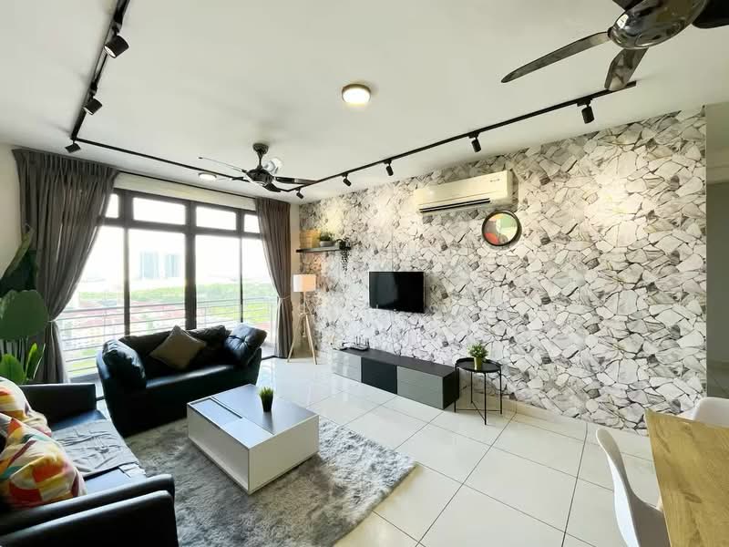 Residences @ 1 Tebrau untuk Untuk Disewa - RM 2,800 /bulan, Mac 2026 - Living Room - PropertyGuru.com.my