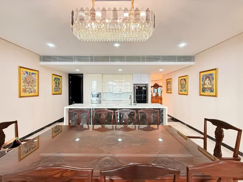 Condominium @ The Troika untuk Untuk Disewa - RM 18,000 /bulan, Mac 2026 - Dining Room - PropertyGuru.com.my