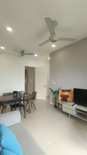 Service Residence for Rent at D'Pristine - Thomas Tay - Living Room - PropertyGuru.com.my