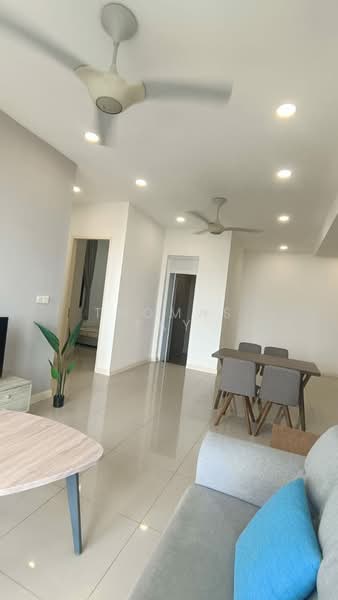Service Residence for Rent at D'Pristine - Thomas Tay - Living Room - PropertyGuru.com.my