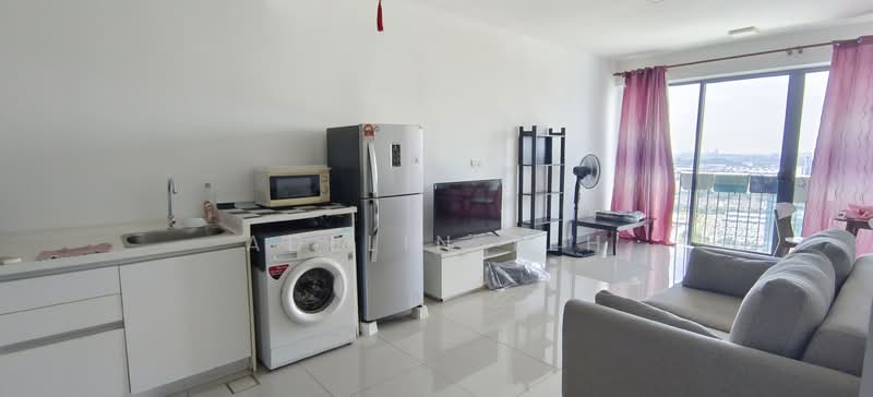 Service Residence for Rent at Trefoil @ Setia City - Adelin Teh - Living Room - PropertyGuru.com.my