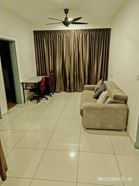 Service Residence for Rent at Pinnacle Sri Petaling - Devin Goik - Living Room - PropertyGuru.com.my