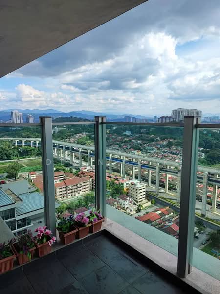 Service Residence for Rent at Maxim Residences - Devin Goik - Balcony - PropertyGuru.com.my