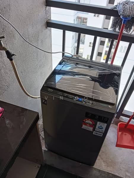 Service Residence for Rent at Maxim Residences - Devin Goik - Balcony - PropertyGuru.com.my