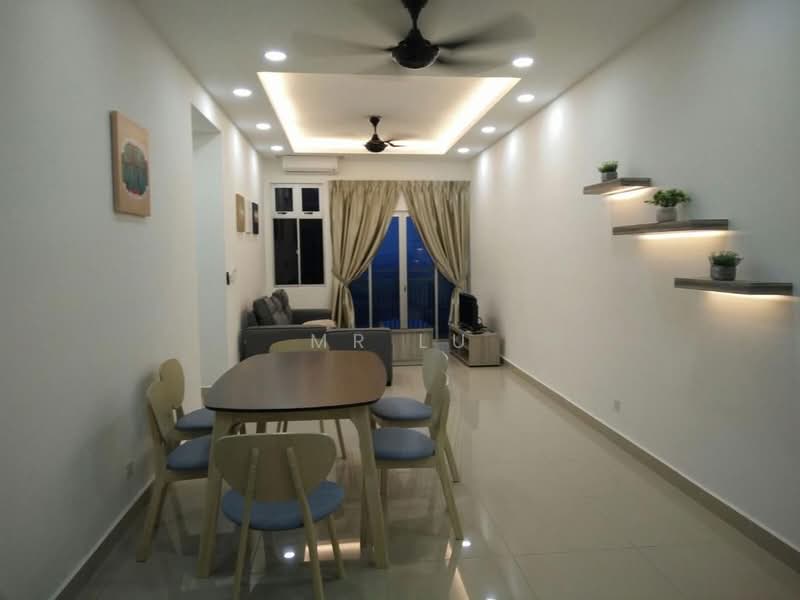 Meridin Bayvue Serviced Apartment untuk Untuk Disewa - RM 2,200 /bulan, Mac 2026 - Living Room - PropertyGuru.com.my
