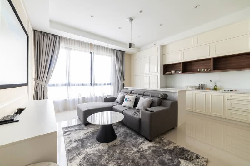 Service Residence for Sale at Gaya Residency - James Voon - Living Room - PropertyGuru.com.my