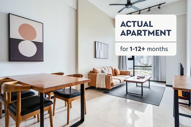 Kondominium untuk Disewa di Opus KL - Blueground Malaysia - Living Room - PropertyGuru.com.my