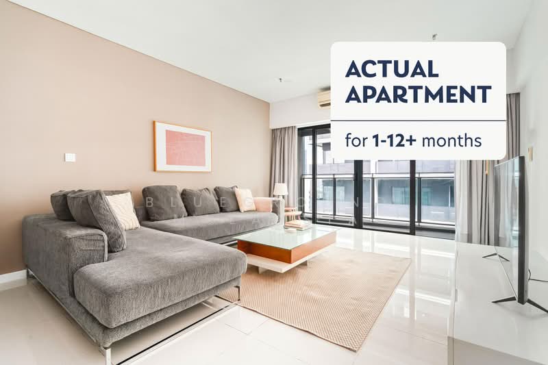 Condominium for Rent at Mercu Summer Suites - Blueground Malaysia - Living Room - PropertyGuru.com.my