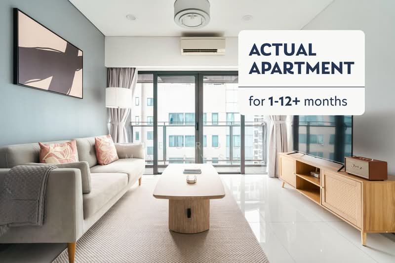 Condominium for Rent at Mercu Summer Suites - Blueground Malaysia - Living Room - PropertyGuru.com.my