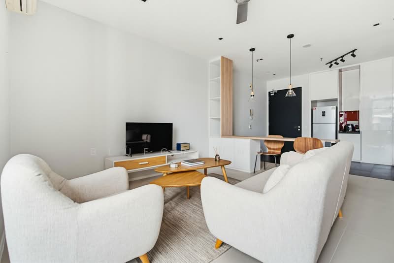 Condominium for Rent at Arcoris SOHO - Blueground . - Living Room - PropertyGuru.com.my