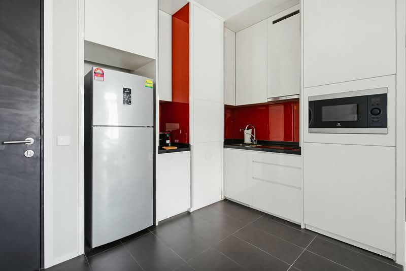 Condominium for Rent at Arcoris SOHO - Blueground . - Kitchen - PropertyGuru.com.my