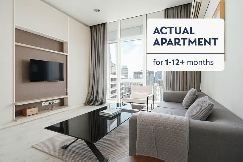 Condominium for Rent at The Face Suites (Platinum Suites) - Blueground Malaysia - Living Room - PropertyGuru.com.my