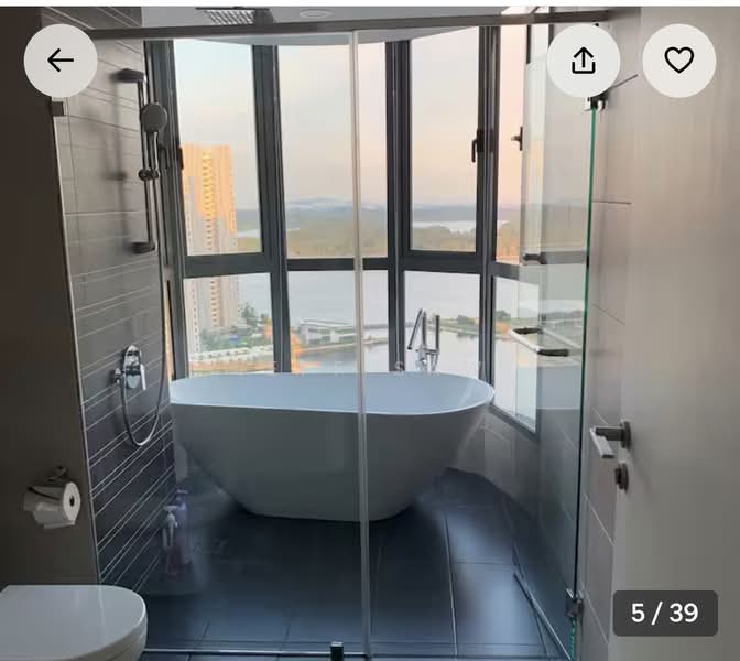Condominium for Rent at Teega Residences - Jeff Saw - Bathroom - PropertyGuru.com.my