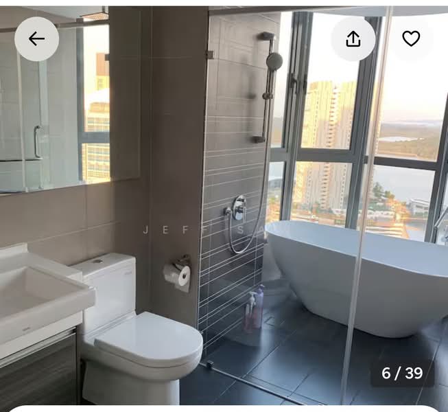 Condominium for Rent at Teega Residences - Jeff Saw - Bathroom - PropertyGuru.com.my