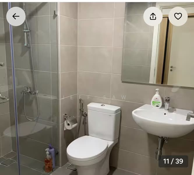 Condominium for Rent at Teega Residences - Jeff Saw - Bathroom - PropertyGuru.com.my