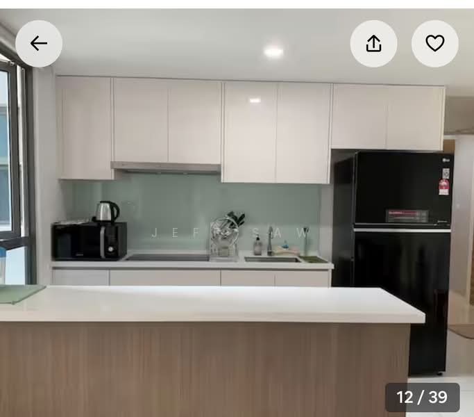 Condominium for Rent at Teega Residences - Jeff Saw - Kitchen - PropertyGuru.com.my