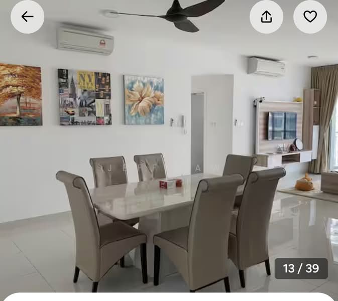 Condominium for Rent at Teega Residences - Jeff Saw - Dining Room - PropertyGuru.com.my