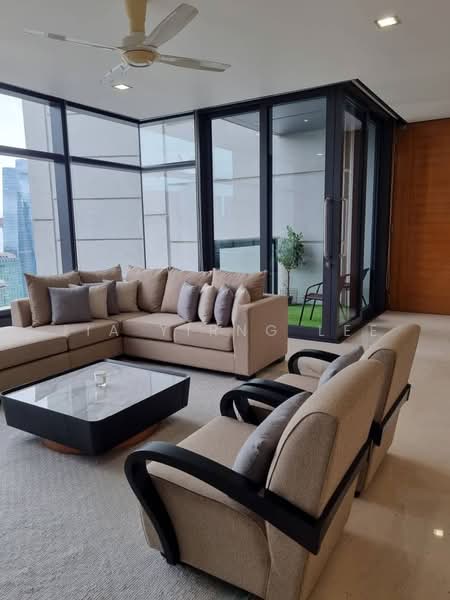 Condominium @ The Troika untuk Untuk Disewa - RM 15,000 /bulan, Mac 2026 - Living Room - PropertyGuru.com.my