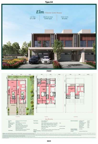 Rumah Teres 3 Tingkat untuk Dijual di Leisure Farm (Gelang Patah) - Joshua Song - PropertyGuru.com.my