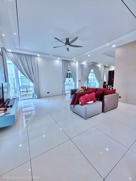 Cluster House for Rent in Horizon Hills (Iskandar Puteri (Nusajaya)) - Karine Sior - Living Room - PropertyGuru.com.my