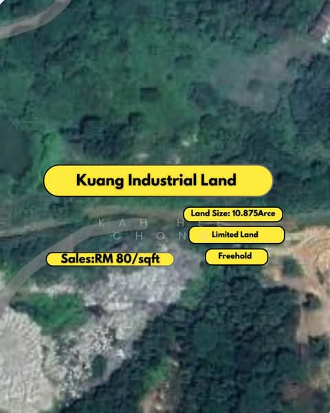 Industrial Land for Sale in Rawang (Selangor) - Kah Hee Chong - PropertyGuru.com.my