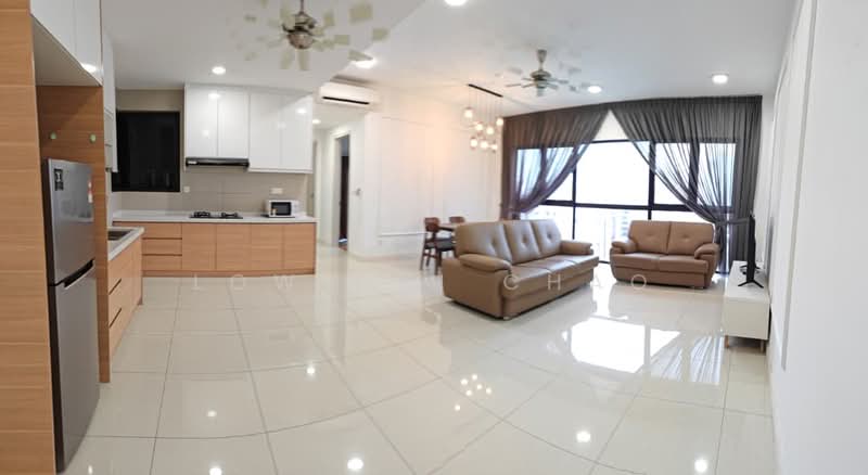 Condominium for Rent at Secoya Residence - Low Wei Chao - Living Room - PropertyGuru.com.my