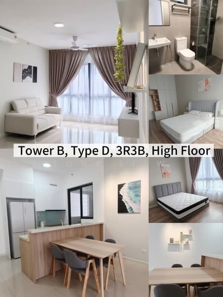 Service Residence for Rent at Sunway Belfield - Tony Liew - Living Room - PropertyGuru.com.my