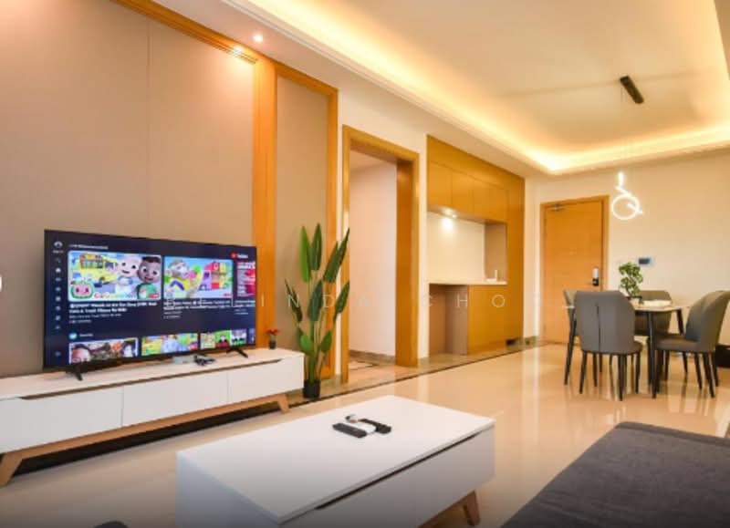 Kondominium untuk Dijual di R&F Princess Cove Phase 2-Seine Region - Belinda Choo - Living Room - PropertyGuru.com.my