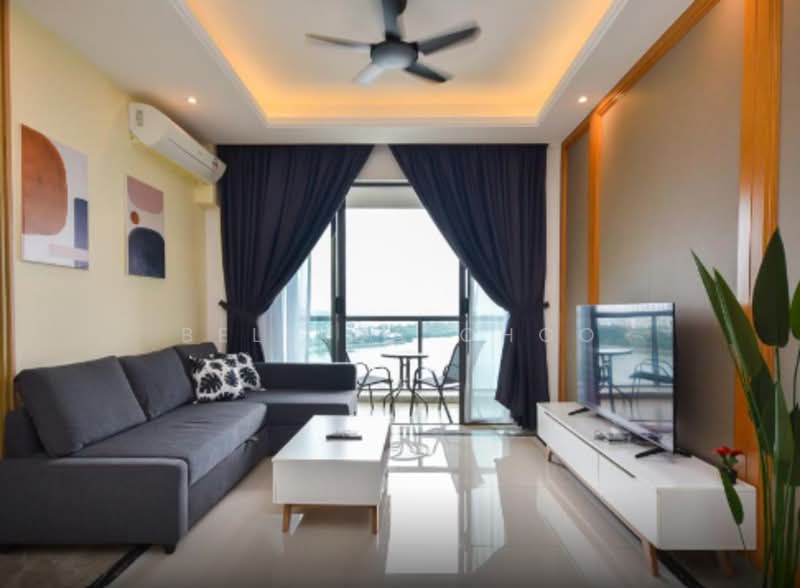 Kondominium untuk Dijual di R&F Princess Cove Phase 2-Seine Region - Belinda Choo - Living Room - PropertyGuru.com.my
